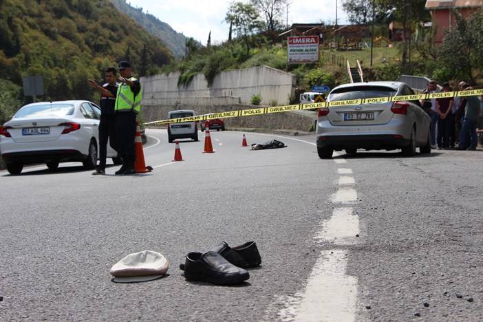 Trabzon'da Feci kaza! Yoldan karşıya geçmek isterken canından oldu 10